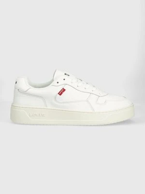 Levi's sneakersy skórzane Glide kolor biały D7521.0001