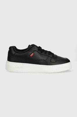 Levi's sneakersy skórzane Glide kolor czarny D7521.0002