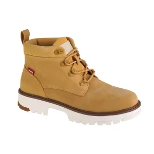 Levi's Solvi Ankle 233618-932-74, Damskie, Żółte, trapery, nubuk, rozmiar: 36 Levis