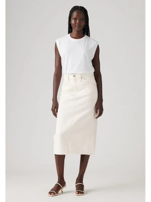Levi's Spódnica dżinsowa w kolorze białym rozmiar: W28
