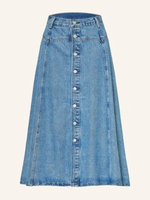Levi's® Spódnica Dżinsowa Yoked Western blau JASNONIEBIESKI