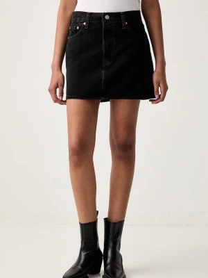 Levi's spódnica jeansowa czarny