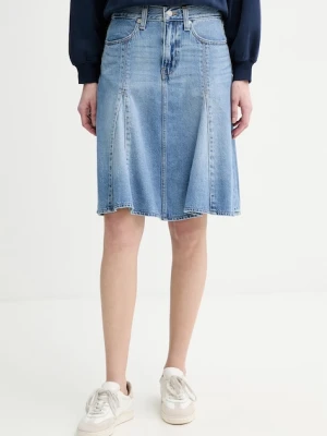 Levi's spódnica jeansowa GODET KNEE LENGTH
