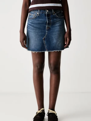 Levi's spódnica ołówkowa DECONSTRUCTED H1'26 niebieski