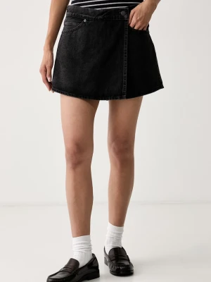 Levi's spódnicospodnie damskie jeansowe OPEN MIND czarny