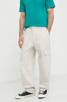 Levi's spodnie bawełniane PATCH POCKET CARGO kolor beżowy w fasonie cargo