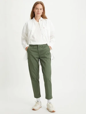 Levi's Spodnie chino w kolorze zielonym rozmiar: W25/L29