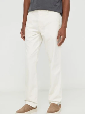 Levi's spodnie chinos męskie bawełniane beżowy