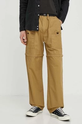 Levi's spodnie męskie kolor beżowy proste