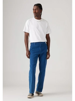 Levi's Spodnie sztruksowe w kolorze niebieskim rozmiar: W34/L30