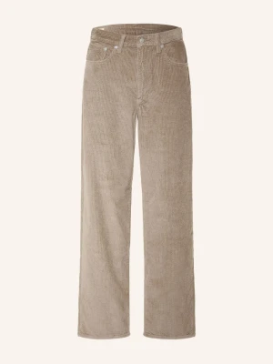 Levi's® Spodnie Z Sztruksu 578™ Wide Fit braun CAMELOWY