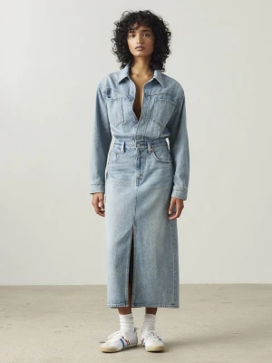 Levi's Sukienka dżinsowa w kolorze błękitnym rozmiar: 26