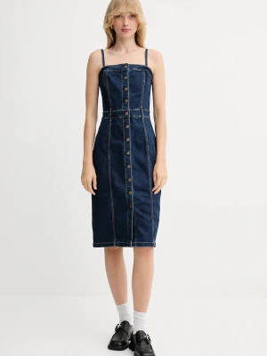 Levi's sukienka jeansowa granatowy