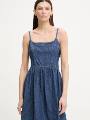 Levi's sukienka rozkloszowana jeansowa JOLENE DENIM