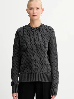 Levi's sweter bawełniany damski kolor czarny 0037S