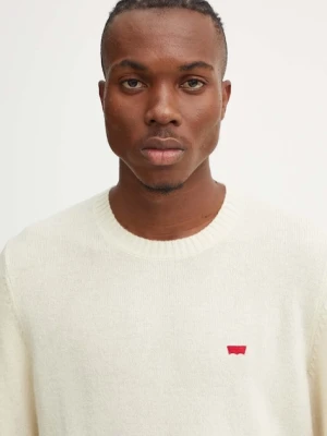 Levi's sweter męski z wełną beżowy