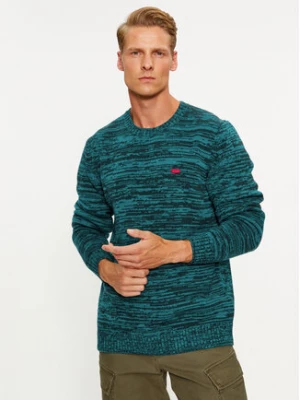Levi's® Sweter Original Housemark A4320-0006 Zielony Standard Fit