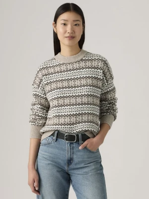 Levi's Sweter w kolorze beżowo-białym rozmiar: XS