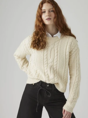 Levi's Sweter w kolorze kremowym rozmiar: L