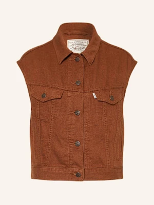 Levi's® Sweter Z Dodatkiem Lnu rot