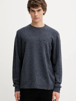 Levi's sweter z dodatkiem wełny męski kolor granatowy lekki A4320