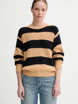 Levi's sweter z domieszką wełny ROCKET SWEATER damski kolor brązowy 0012L