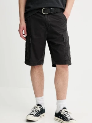 Levi's szorty bawełniane CARRIER CARGO SHRT-2 męskie kolor szary 001KG