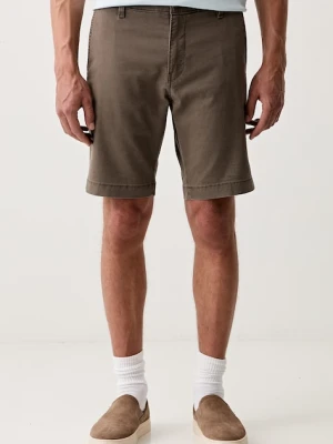Levi's szorty chino męskie z lnem brązowy