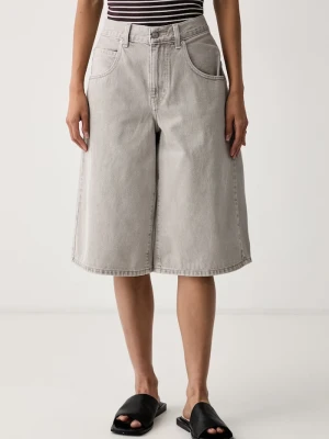 Levi's szorty damskie jeansowe SUPER BAGGY JORT szary