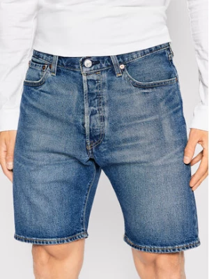 Levi's® Szorty jeansowe 501® Hemmed 36512-0164 Granatowy Regular Fit