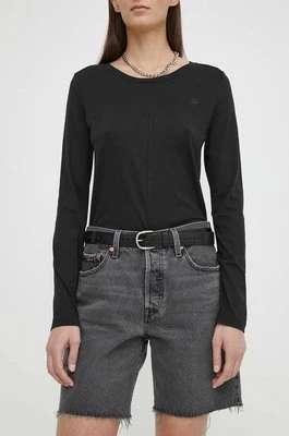 Levi's szorty jeansowe damskie kolor szary gładkie high waist