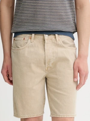 Levi's szorty jeansowe męskie kolor beżowy