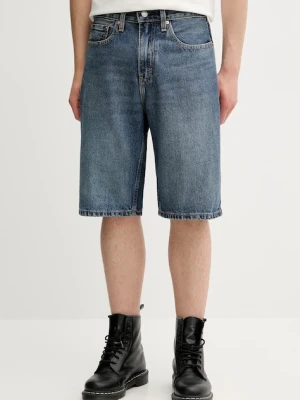 Levi's szorty jeansowe męskie kolor niebieski 39434