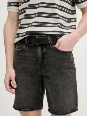 Levi's szorty jeansowe męskie kolor szary