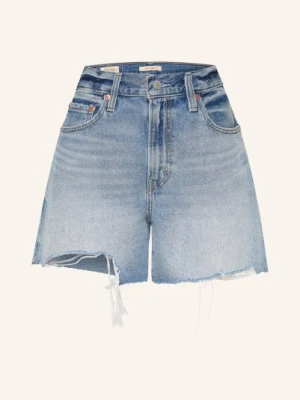 Levi's® Szorty Jeansowe Ribcage blau