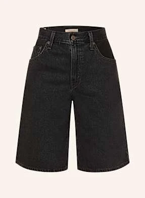 Levi's® Bermudy Jeansowe Baggy Dad schwarz