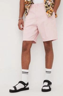 Levi's szorty męskie kolor różowy