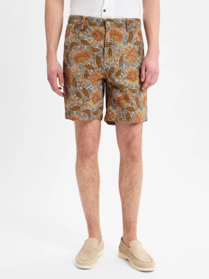 Levi's Szorty - XX Chino Mężczyźni Bawełna brązowy|wielokolorowy wzorzysty,