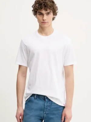 Levi's t-shirt 2-pack męski kolor biały 79541