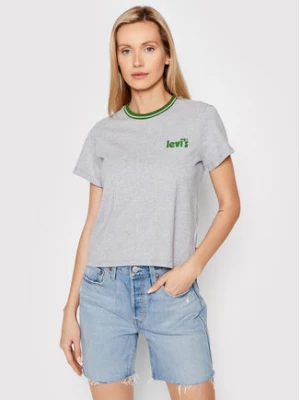 Levi's® T-Shirt A0458-0046 Szary Regular Fit