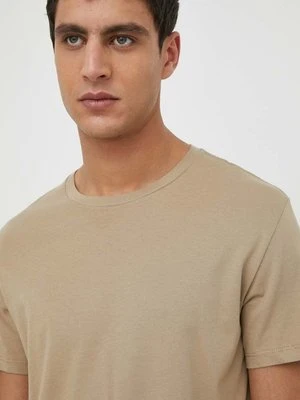 Levi's t-shirt bawełniany 2-pack męski kolor szary gładki