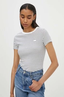 Levi's t-shirt bawełniany damski kolor biały 000KK