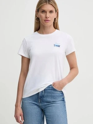 Levi's t-shirt bawełniany damski kolor biały 17369-2793