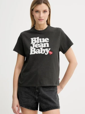 Levi's t-shirt bawełniany damski kolor szary A2226