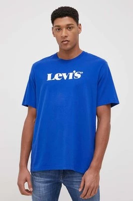 Levi's T-shirt bawełniany gładki