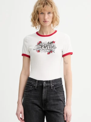 Zdjęcie produktu Levi's t-shirt bawełniany GRAPHIC RINGER RICKIE