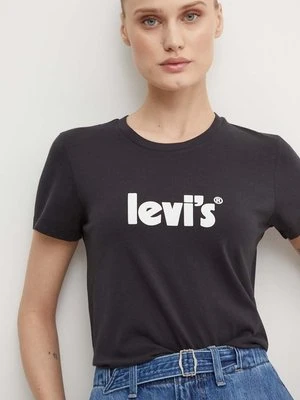 Levi's T-shirt bawełniany kolor czarny 17369.1756-Blacks