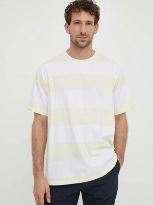 Levi's t-shirt bawełniany kolor żółty