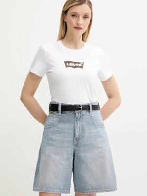 Levi's t-shirt bawełniany LSE THE PERFECT TEE damski kolor biały A2086
