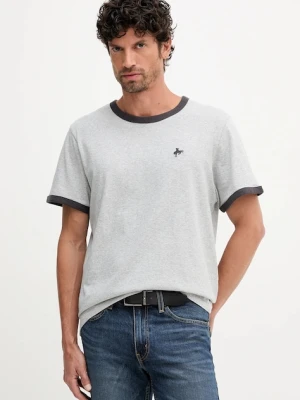 Levi's t-shirt bawełniany męski kolor szary melanżowy 003R5